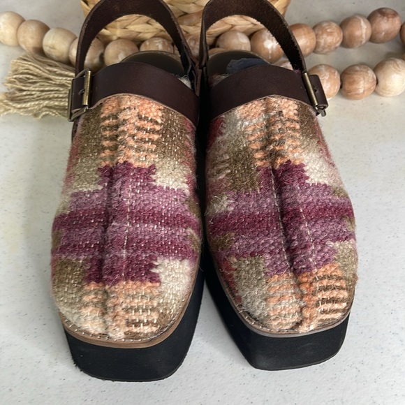 Free People Multicolor Platform Mules - Picture 8 of 12